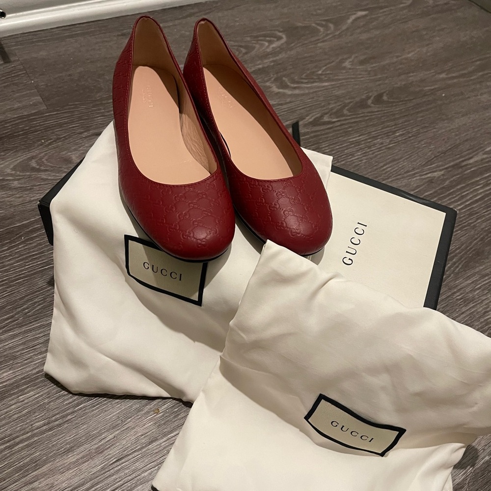 original gucci flat shoes